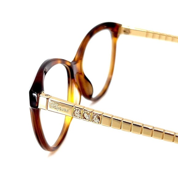 NEW!!! CHOPARD Eyeglasses VCH242S 0G14 23K GP Authentic - Picture 7 of 11